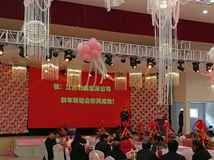江蘇力威剪折機床有限公司新年聯誼會圓滿結束